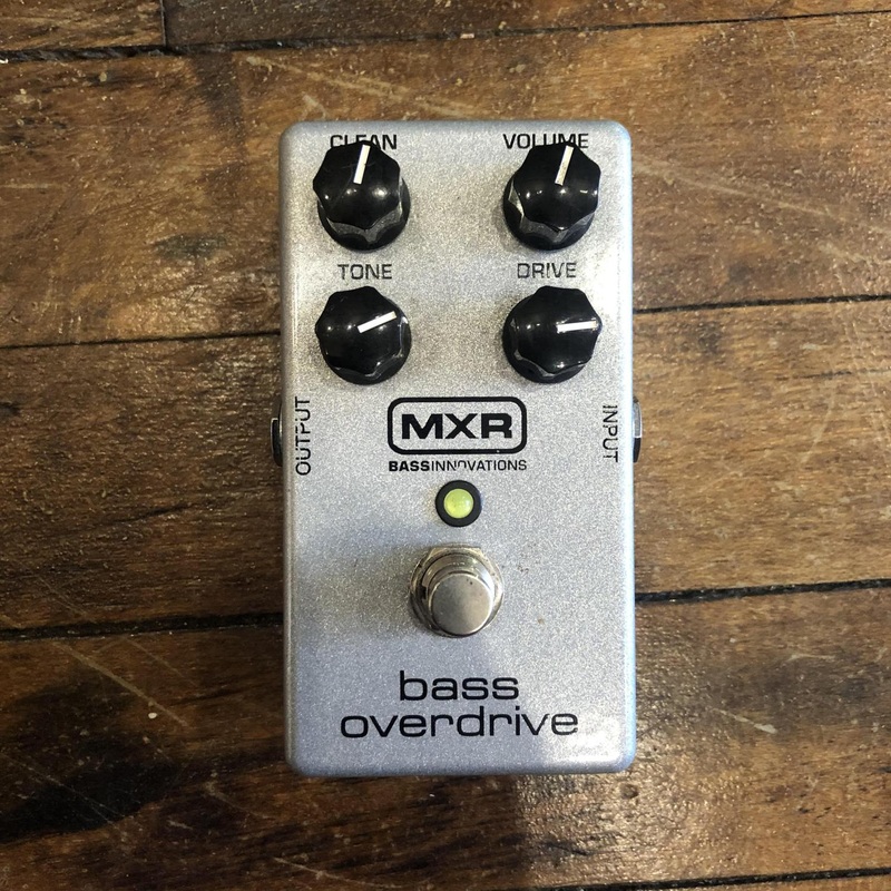 MXR Bass Overdrive Pedal USED