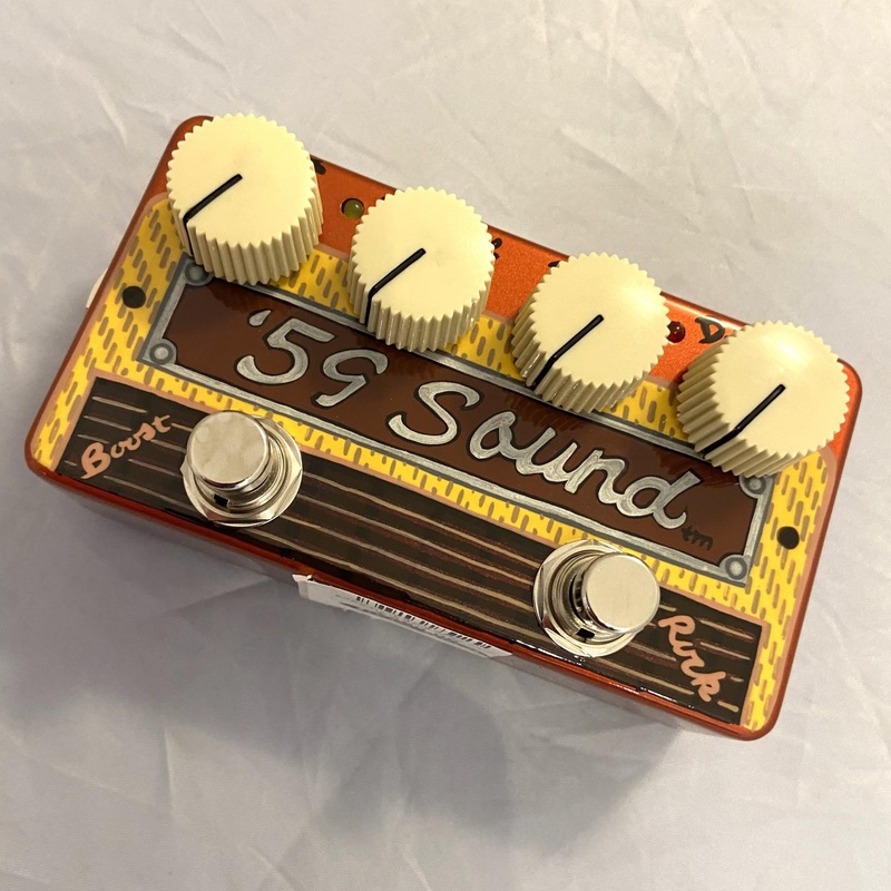 ZVEX Effects ’59 Sound Hand Painted Overdrive Distortion Boost Effects Pedal