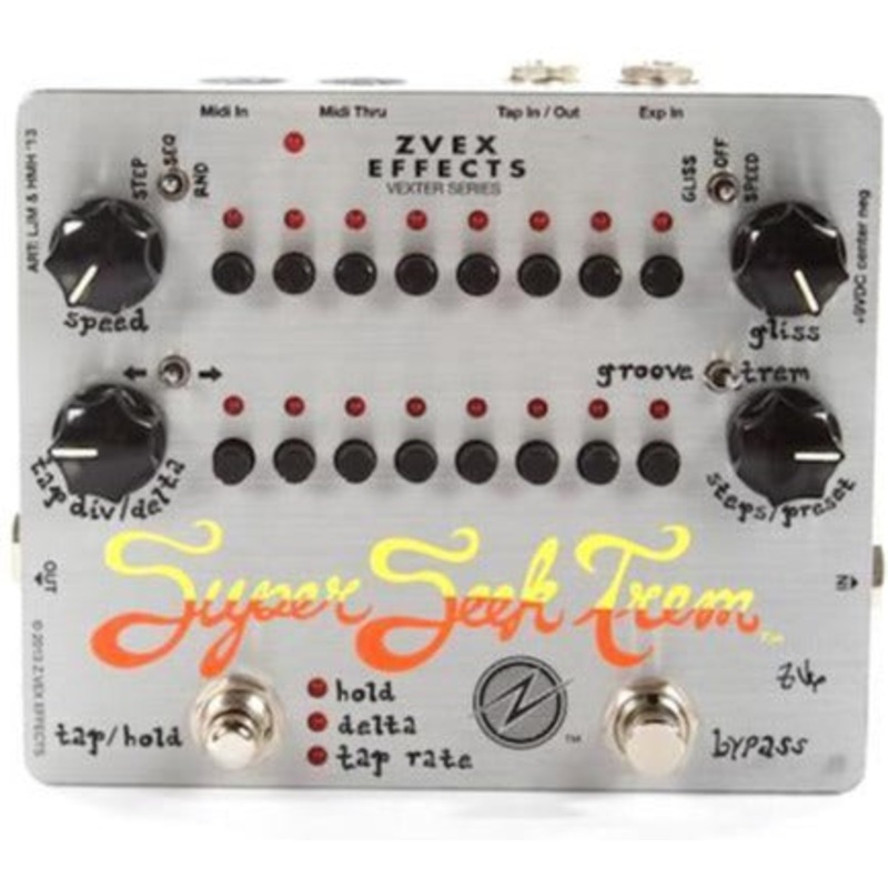 ZVEX Effects Vexter Series Super Seek Trem Tremolo Effects Pedal