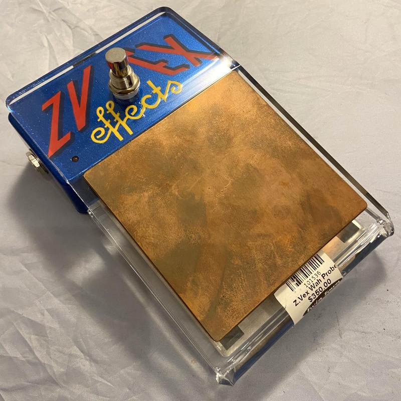 ZVEX Wah Probe Antenna Expression Wah Sparkle Hand Painted Effects Pedal