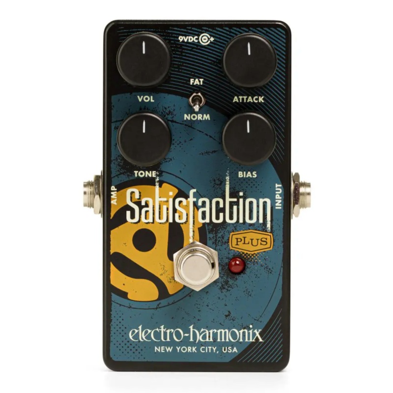 EHX Satisfaction Plus Fuzz Effects Pedal