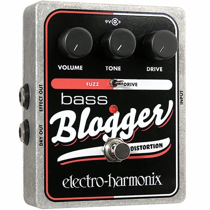 Electro-Harmonix Bass Blogger Low-Distortion Overdrive Bass Effects Pedal