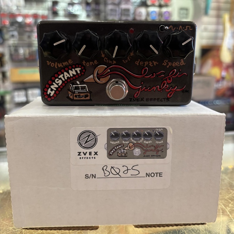ZVEX Instant LoFi Junky Handpainted Effects Pedal USED
