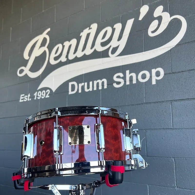 *ULTRA RARE* 1987 Artist Owned Yamaha 1OOth Limited Centennial Edition 6.5×14″ Bubinga Snare Drum
