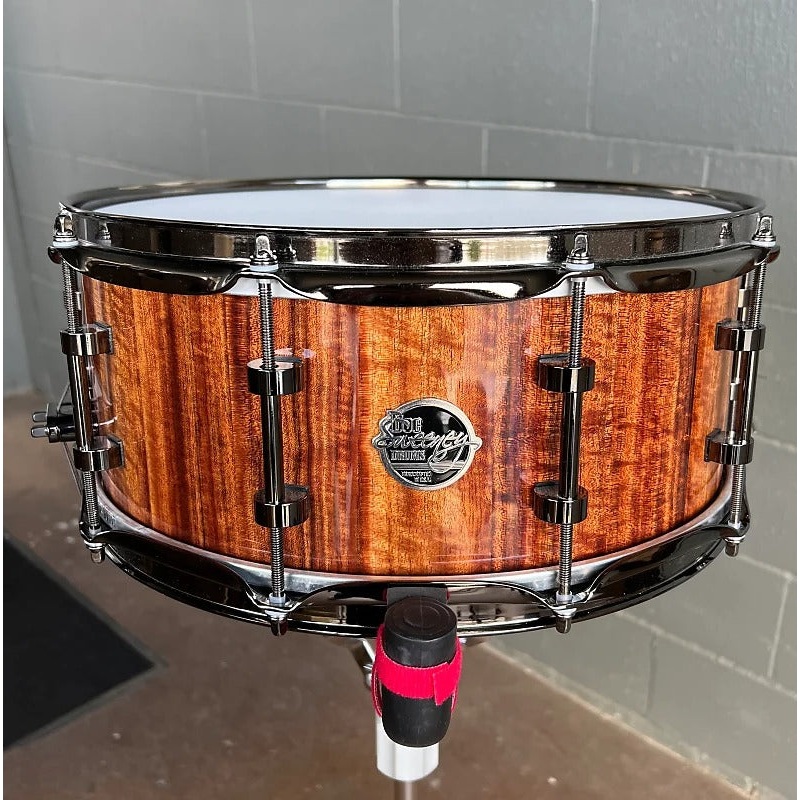 Doc Sweeney “Bert” Etimoe 6×14″ Snare Drum in High Gloss Poly w/ Black Nickel Hardware