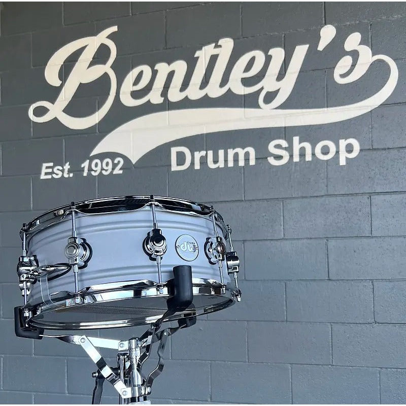 DW DDSD5514MACR Design Series 5.5×14″ Matte Aluminum Snare Drum