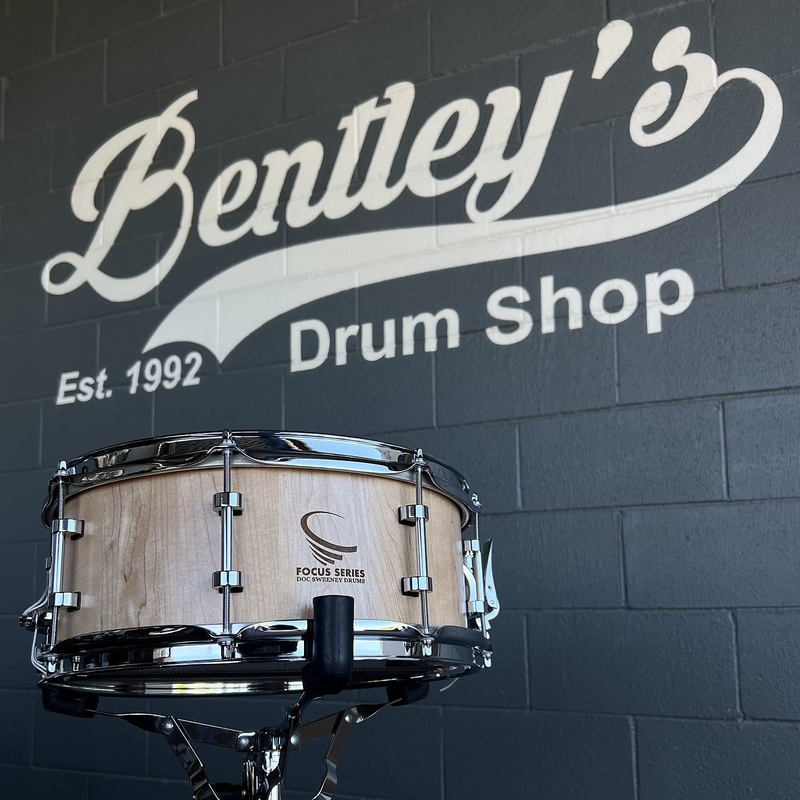 Doc Sweeney Drums Focus Series 6×14″ Stave Maple Snare Drum