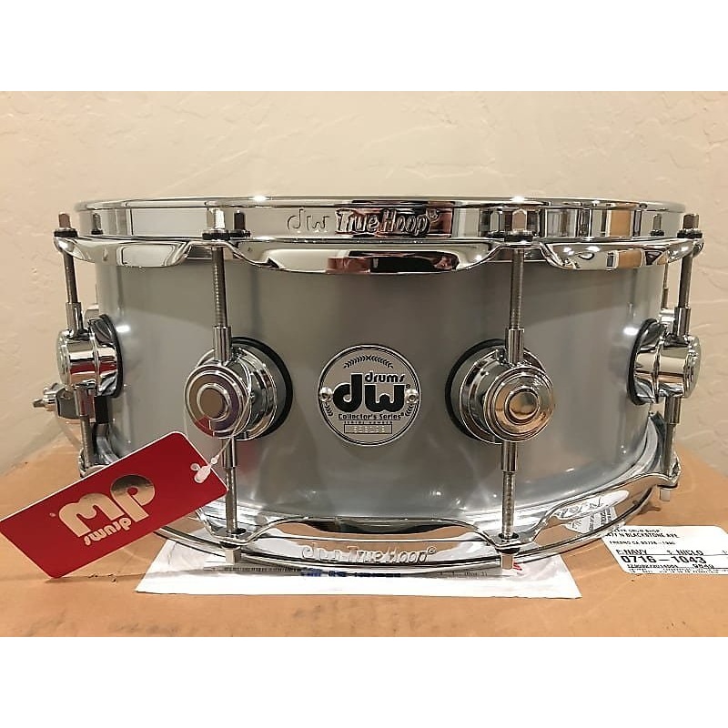 DW Collector’s Series 5.5×14″ Rolled 1mm Aluminum Snare Drum w/ Chrome Hardware