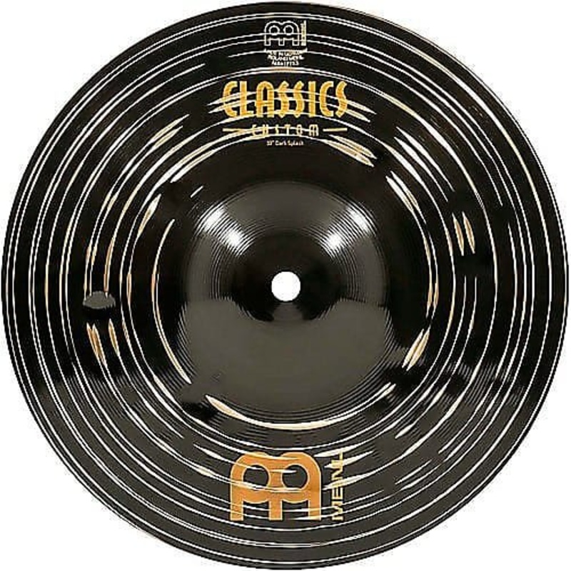 Meinl 12″ Classics Custom Dark Splash Cymbal CC12DAS w/video demo