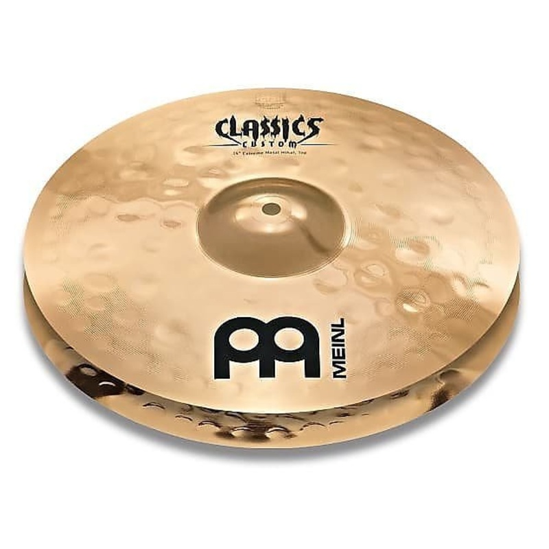 Meinl 14″ Classics Custom Extreme Metal Hi-Hat (Pair) CC14EMH-B