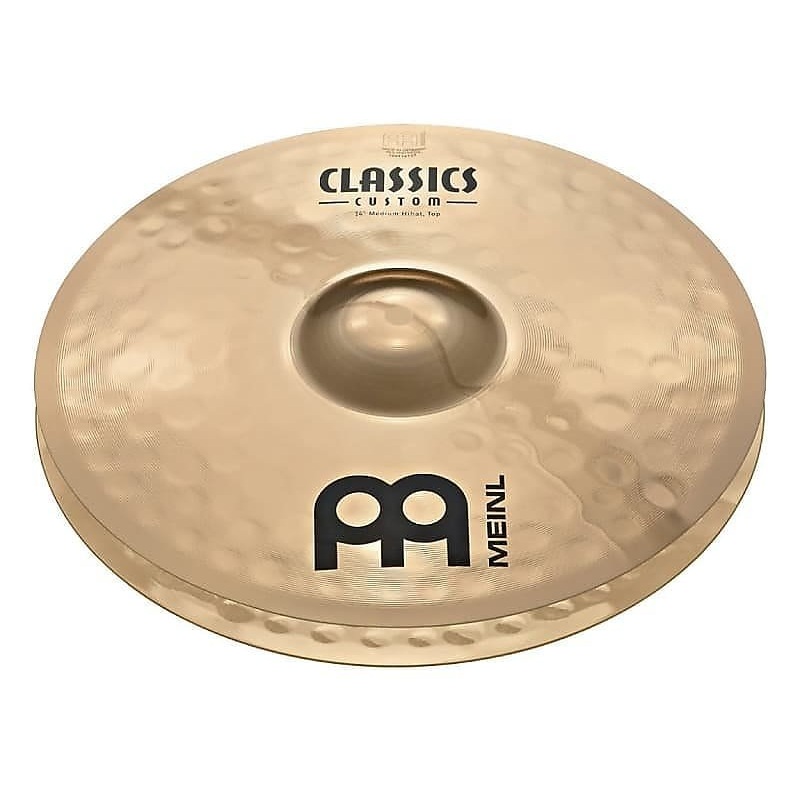 Meinl 15″ Classics Custom Brilliant Medium Hi-Hat (Pair) CC15MH-B