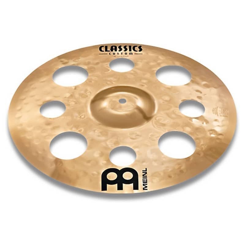 Meinl 16″ Classics Custom Brilliant Trash Crash Cymbal CC16TRC-B