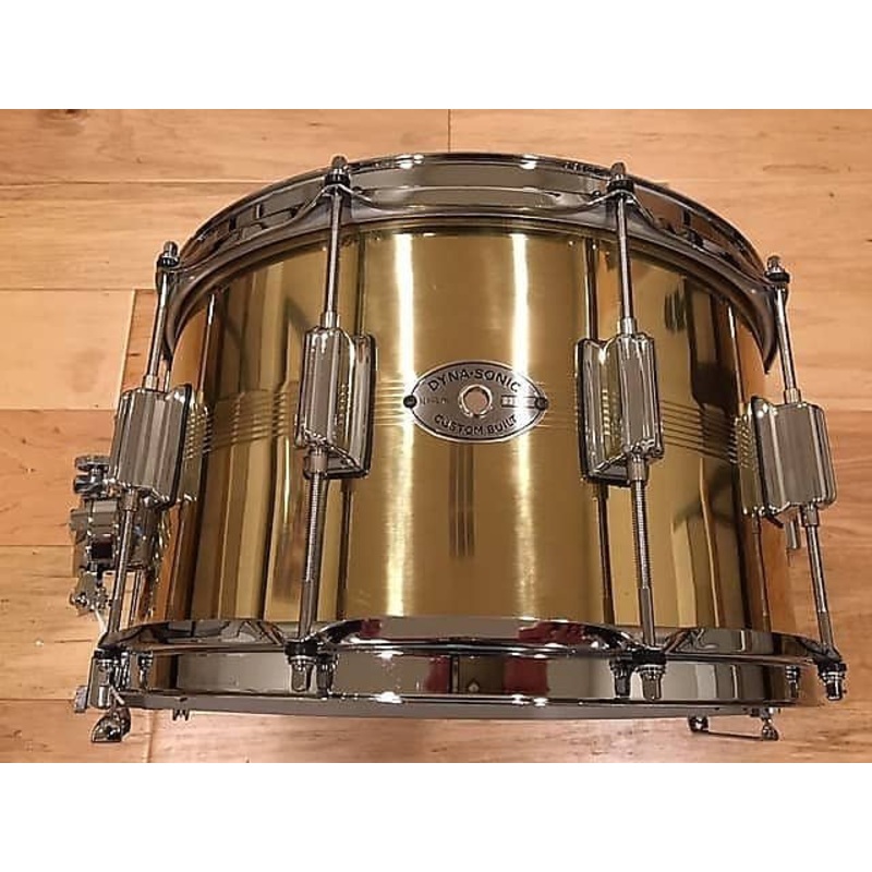 Rogers 38BN 7-Line 1.2mm Brass Dyna-Sonic 8×14″ Custom-Built Snare Drum
