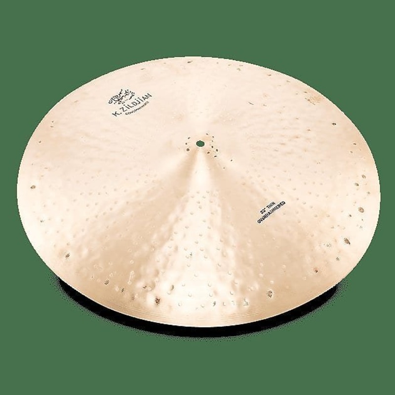 Zildjian K1101 22″ K Constantinople Overhammered Thin Ride Cymbal w/ Video Link