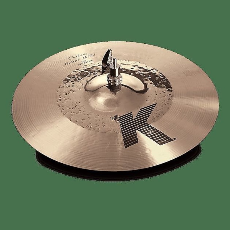 Zildjian K1225 14.25″ K Custom Hybrid Hi-Hat (Top) Cymbal