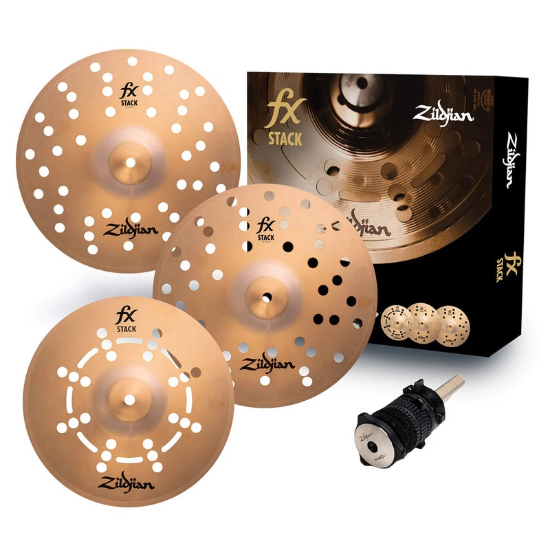 ~NEW~ Zildjian FXSTK12 FX 12″ Cymbal Stack with Mount *IN STOCK*