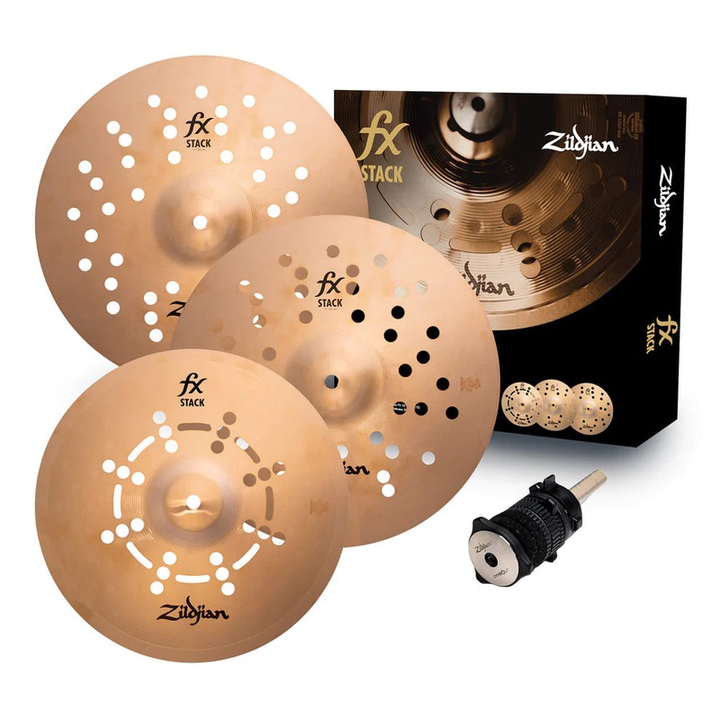 ~NEW~ Zildjian FXSTK14 FX 14″ Cymbal Stack with Mount *IN STOCK*