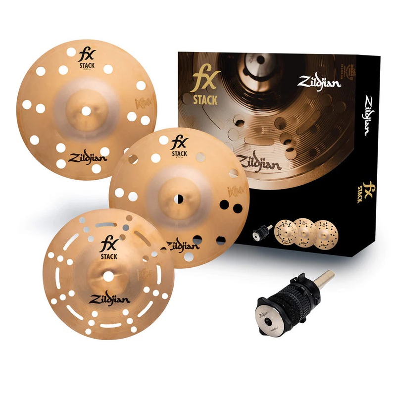 ~NEW~ Zildjian FXSTK8 FX 8″ Cymbal Stack with Mount *IN STOCK*