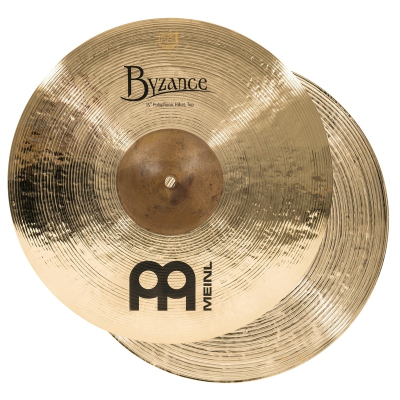 ~LIMITED EDITION~ Meinl B15POH-B Byzance Brilliant 15″ Polyphonic Hi-Hat Pair Cymbals