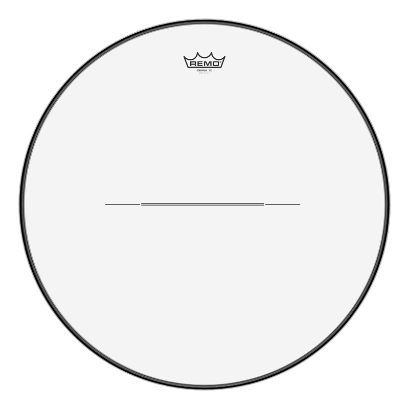 **special Order**, Timpani, Clear, 20-10/16 Diameter, Low-profile Steel Insert Ring