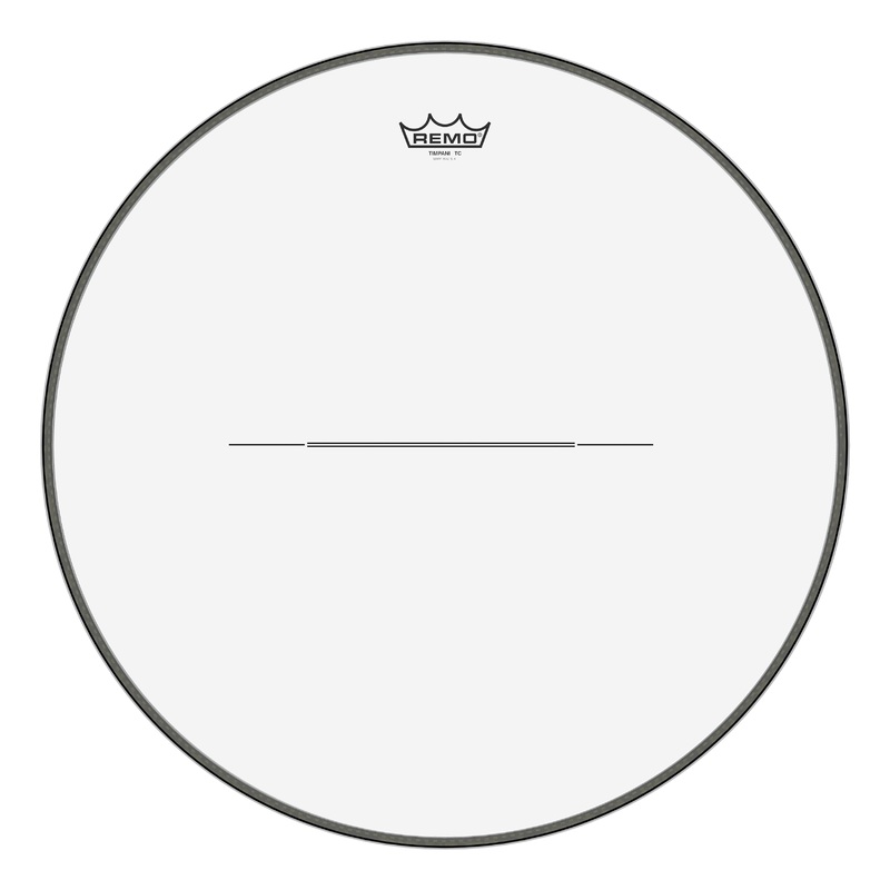 **special Order**, Timpani, Clear, 20-10/16 Diameter, Steel Insert Ring