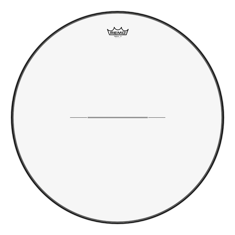 **special Order**, Timpani, Clear, 23-8/16 Diameter, Low-profile Steel Insert Ring