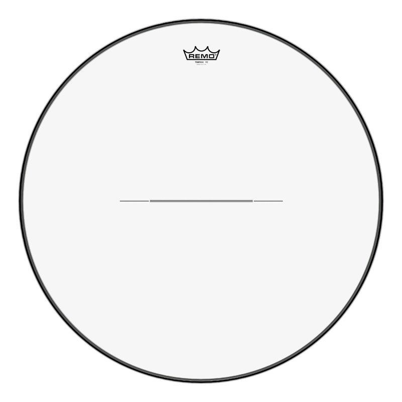 **special Order**, Timpani, Clear, 23 Diameter, Low-profile Steel Insert Ring