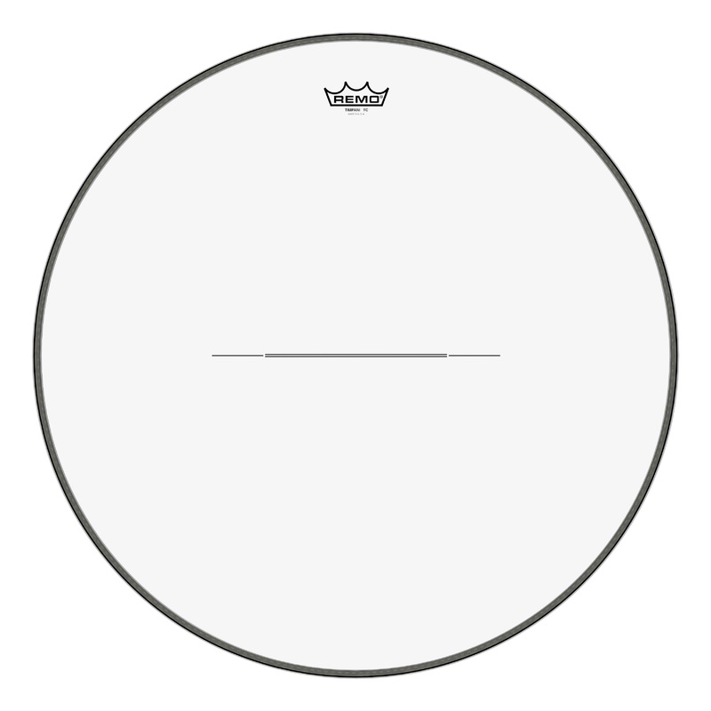 **special Order**, Timpani, Clear, 23 Diameter, Steel Insert Ring