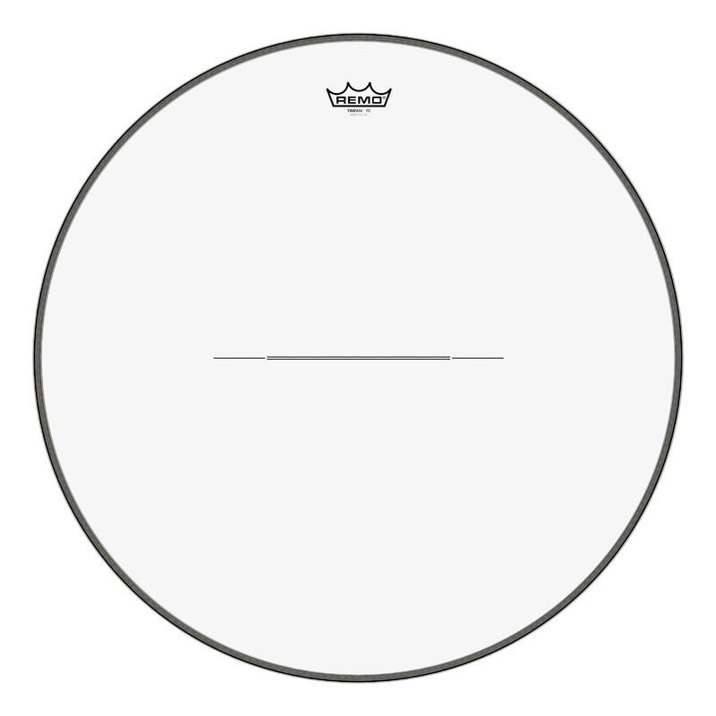 **special Order**, Timpani, Clear, 24-4/16 Diameter, Steel Insert Ring