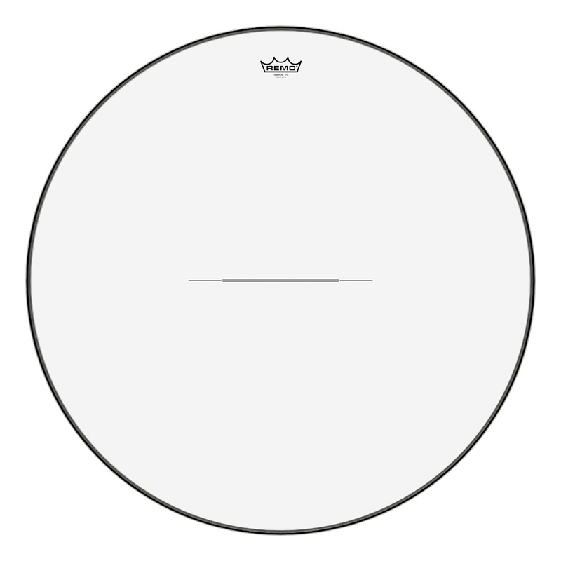 **special Order**, Timpani, Clear, 31-8/16 Diameter, Low-profile Steel Insert Ring
