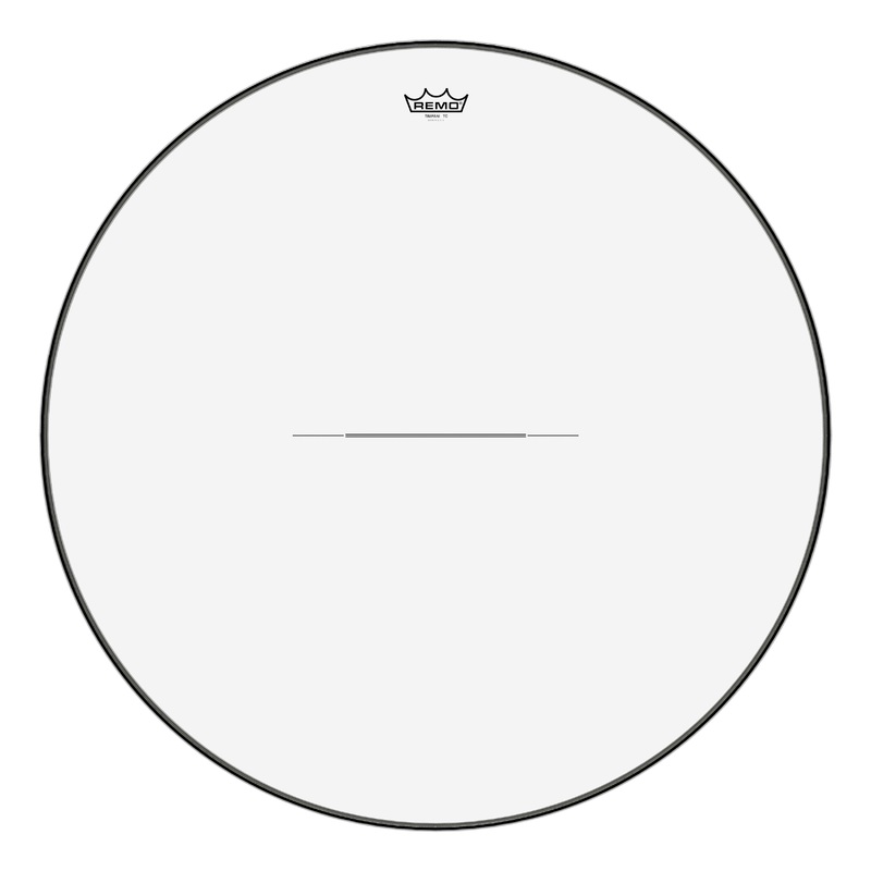 **special Order**, Timpani, Clear, 32 Diameter, Low-profile Steel Insert Ring