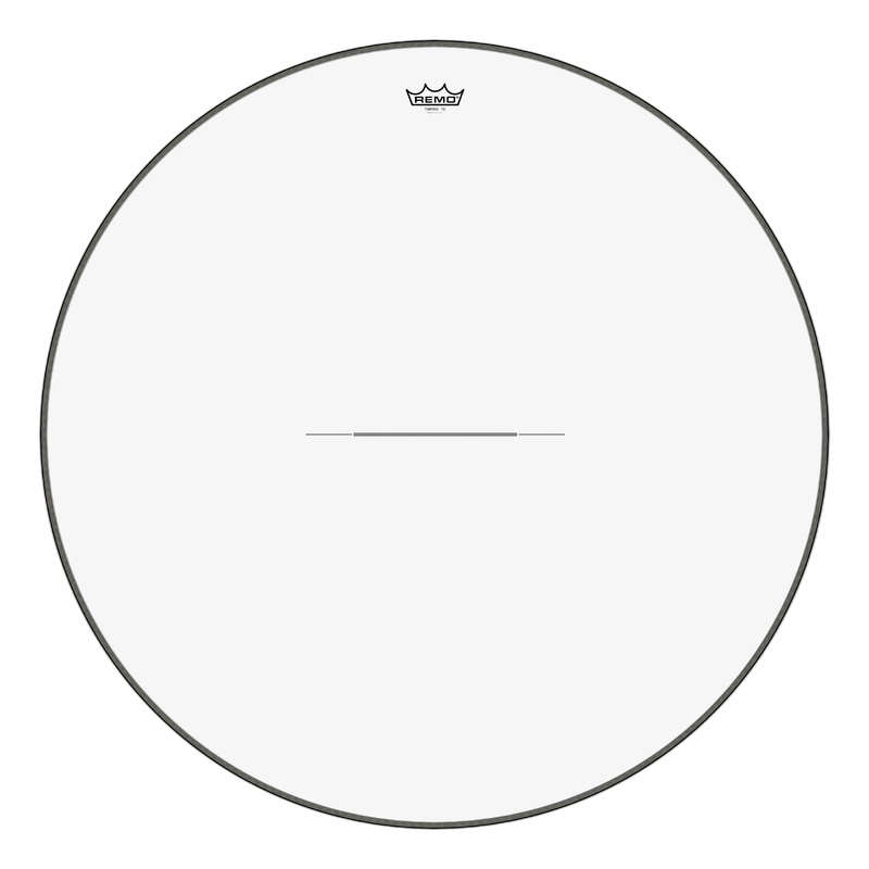 **special Order**, Timpani, Clear, 33 Diameter, Steel Insert Ring