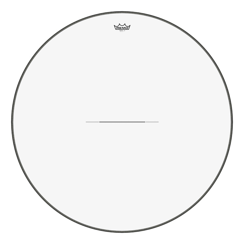 **special Order**, Timpani, Clear, 34-8/16 Diameter, Steel Insert Ring