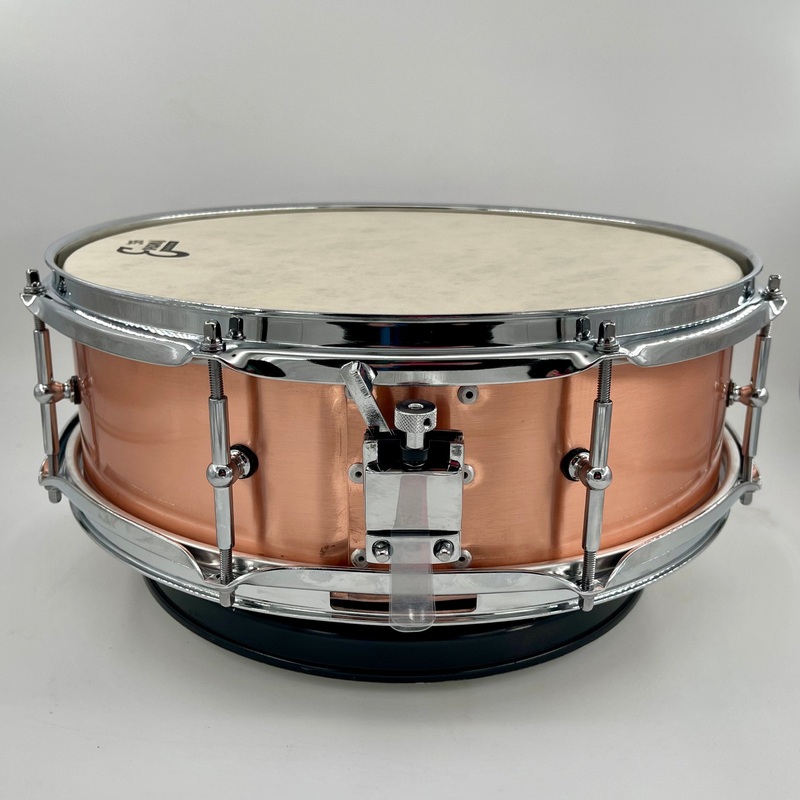 Lucky Drum Company 15″ x 4″ Brushed Copper Snare