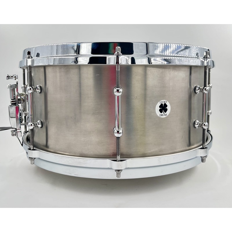 Lucky Drums Company 14″x7″ Aluminum Snare Drum