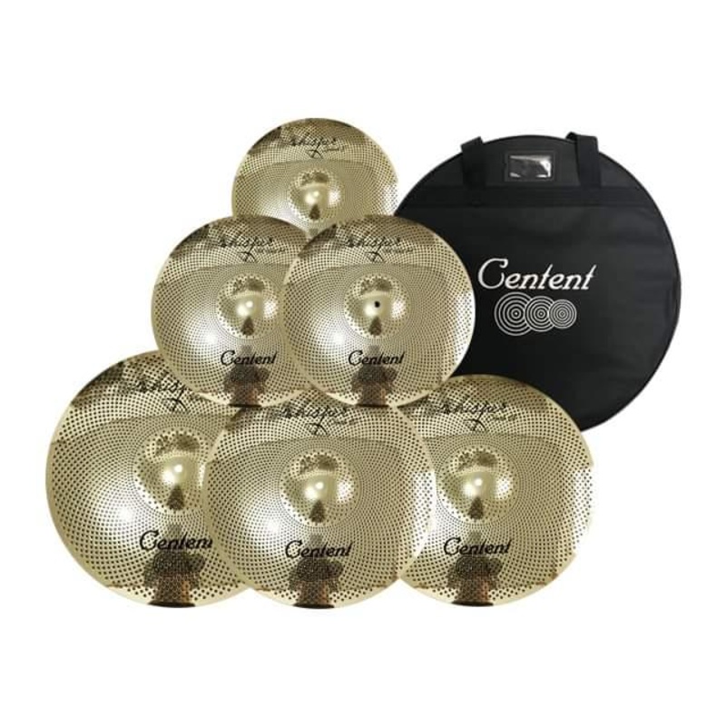 Centent Reduced Volume Cymbal Pack – Gold