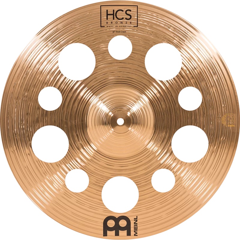 Meinl 18″ HCS Bronze Trash Crash Cymbal