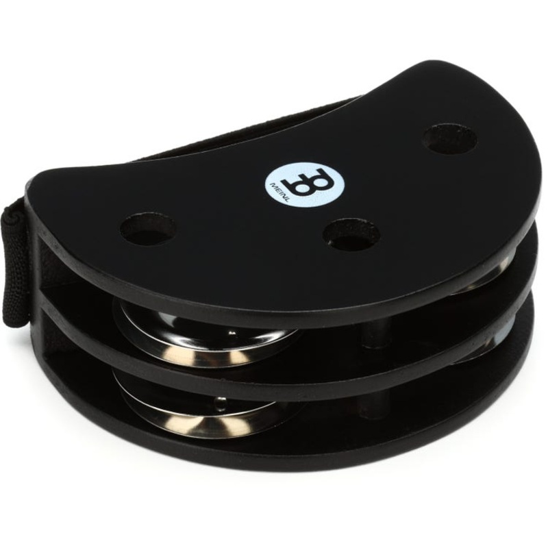 Meinl Percussion FJS2S-BK Foot Tambourine – Black