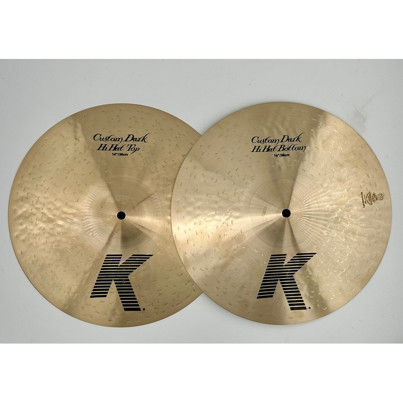 Zildjian K Custom Dark Hi Hats Pair – 14″