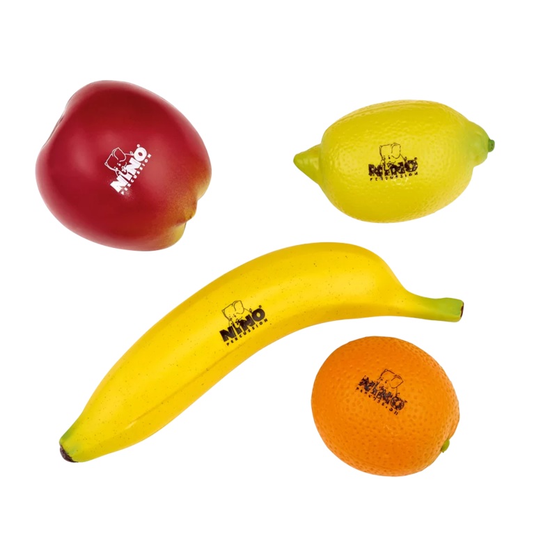 Meinl NINO Botany Shaker Assortment of 4 Pieces Fruit