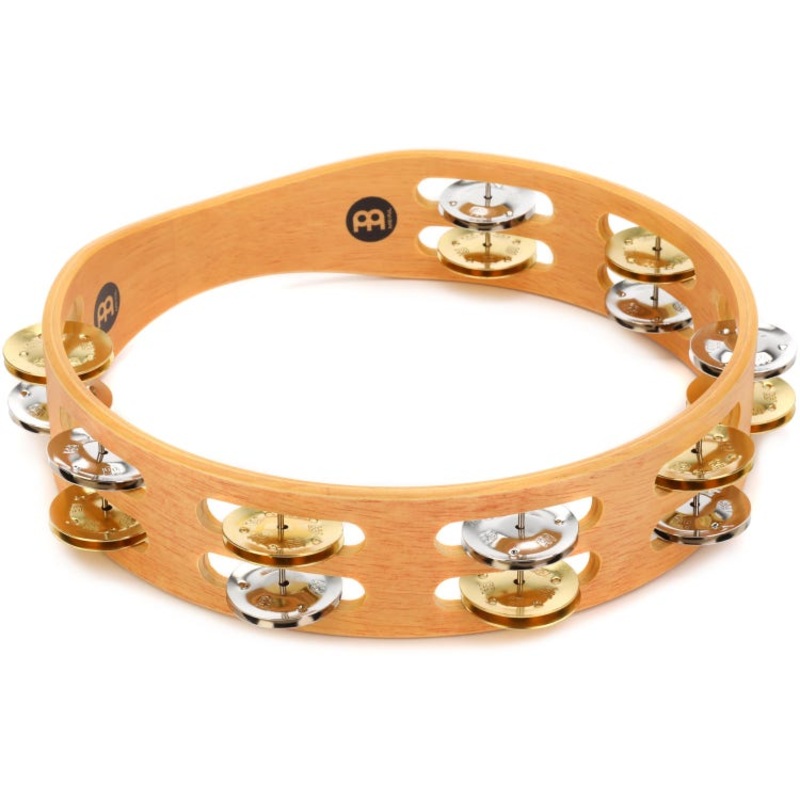 Meinl Percussion Recording-Combo Wood Tambourine – Double Row