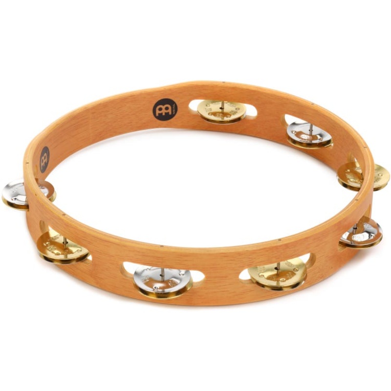 Meinl Percussion Recording-Combo Wood Tambourine – Single Row
