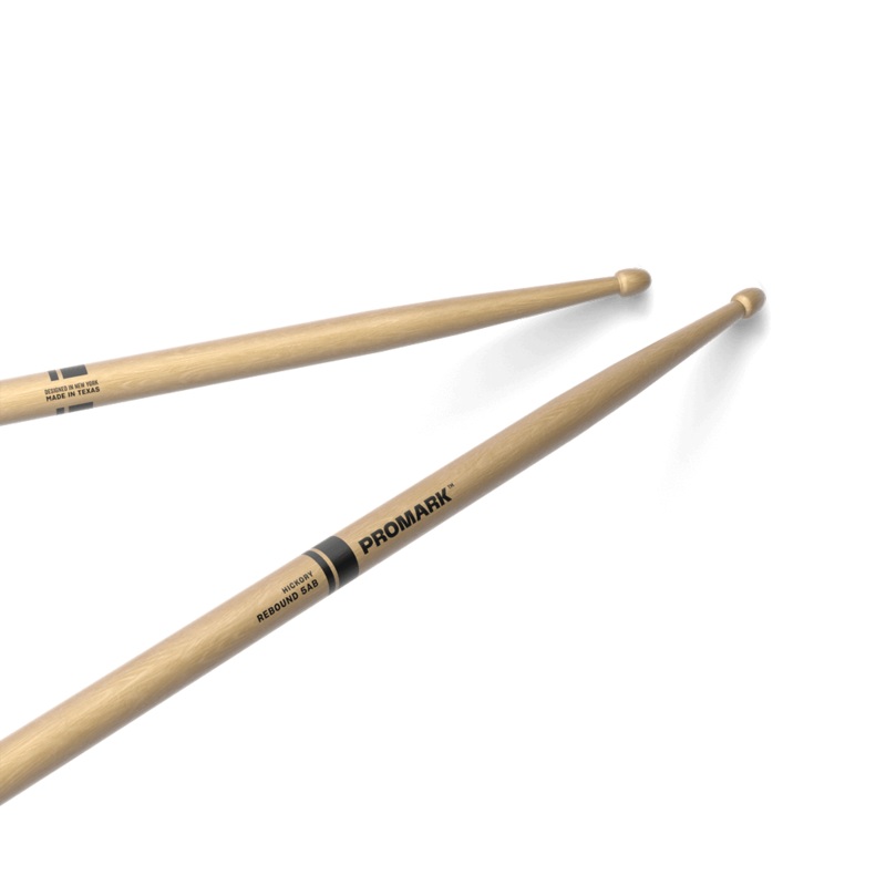 Promark Rebound Drumsticks – Raw Hickory, 5AB
