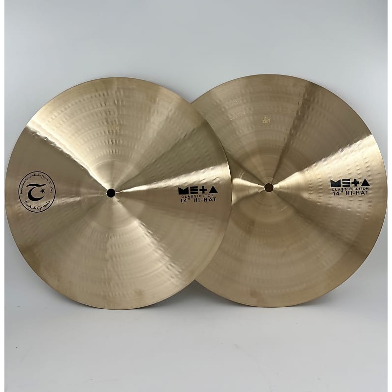 Turkish Cymbals Meta Classic Hi-Hats – 14″ Brand New